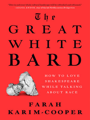 cover image of The Great White Bard